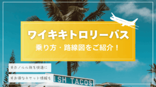 ワイキキトロリーバスでホノルル観光をもっと効率的に!乗り方・路線図・お得なチケット情報も